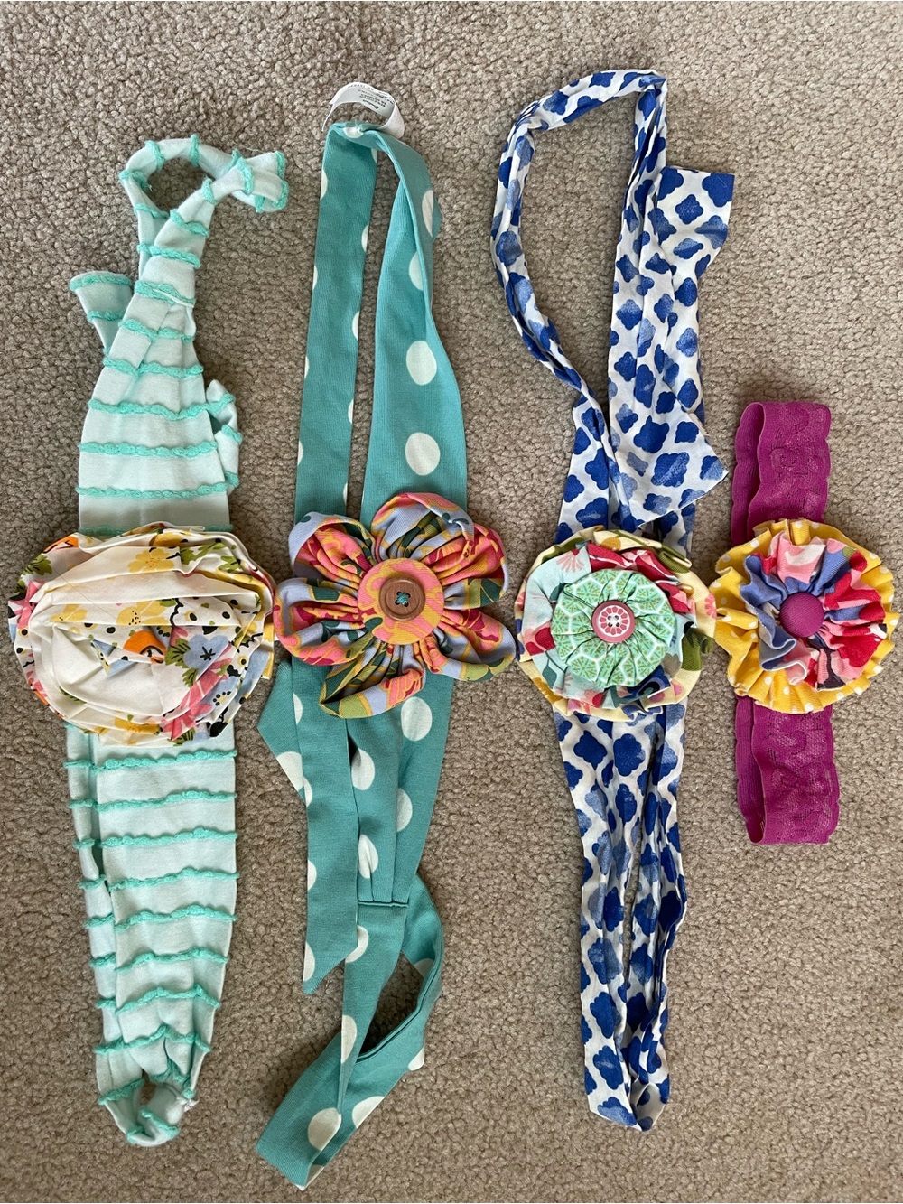 Matilda Jane headbands x4